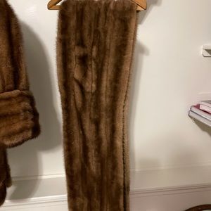 Vintage mink stole. 50’s era. Pristine condition.